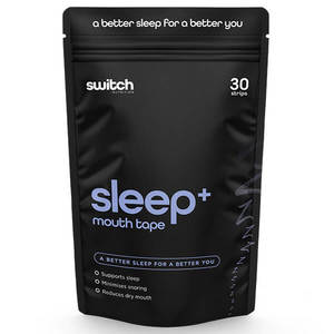Switch Nutrition: Switch Nutrition Sleep+ Mouth Tape x30 Strips