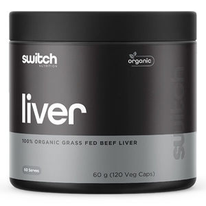 Switch Nutrition: Switch Nutrition Beef Liver 120 Caps