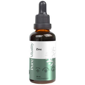 Pure Vitality Zinc Drops 30ml
