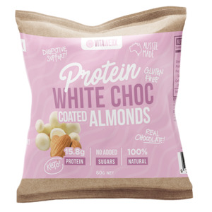 Vitawerx Protein White Chocolate Coated Nuts 60g x10