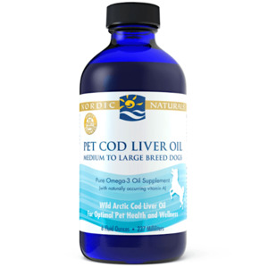 Pet Health: Nordic Naturals Pet Cod Liver Oil (Medium/Large Breed Dogs) 237ml