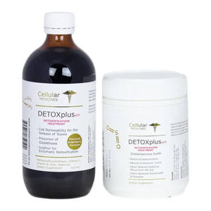 Cleanse Detox: Cellular Medicines DETOXplus 510ml + 140g