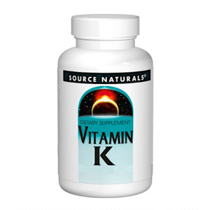 Vitamin K: Source Naturals Vitamin K 100 Tabs
