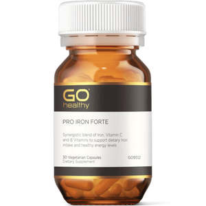 Go Healthy Pro NZ Iron Forte 30 Caps