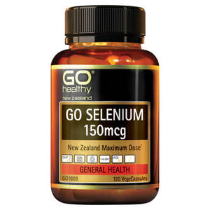 Go Healthy Go Selenium 150mcg 120 Veggie Caps