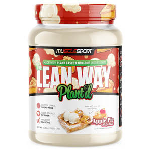 Plant Protein: MuscleSport The Lean Way Plant'D 750-825g CLEARANCE Short Dated end of 01/2026