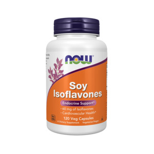 NOW Foods Soy Isoflavones 120 Veg Capsules