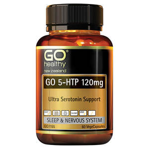 5 Htp: Go Healthy Go 5-HTP 120mg 60 Veggie Caps