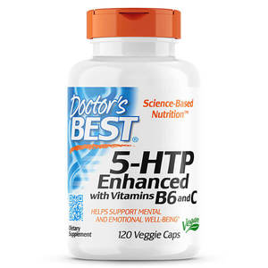 5 Htp: Doctor's Best 5-HTP Enhanced with Vitamins B6 and C 120 Capsules