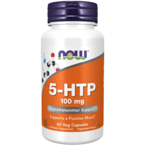 5 Htp: Now Foods 5-HTP 100mg 60 Caps