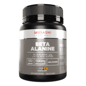 Informed Sport Certified: Musashi Beta Alanine 120g
