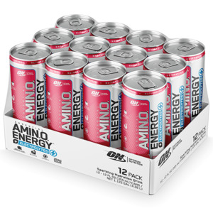 Optimum Nutrition Amino Energy + Electrolytes Sparkling 355ml x12