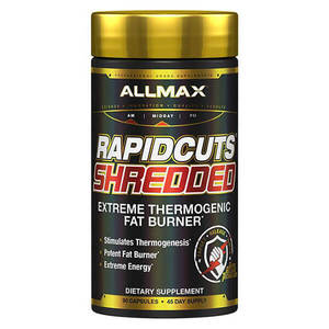 AllMax Nutrition Rapidcuts Shredded 90 Caps (Dec 2024 Expiry)