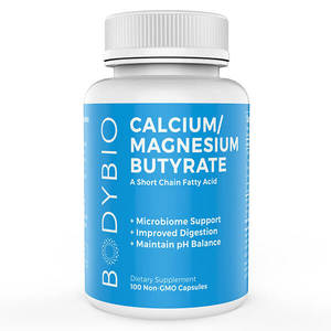 Magnesium: BodyBio Calcium/Magnesium Butyrate 100 Caps