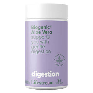 Aloe Vera: Lifestream Biogenic Aloe Vera 60 Caps