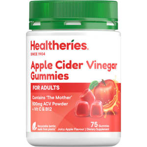 Healtheries Adult Apple Cider Vinegar Gummies x75