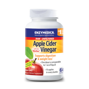 Enzymedica Apple Cider Vinegar 60 Caps
