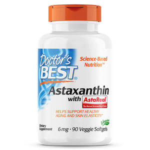 Astaxanthin: Doctor's Best Astaxanthin 6mg 90 Softgels