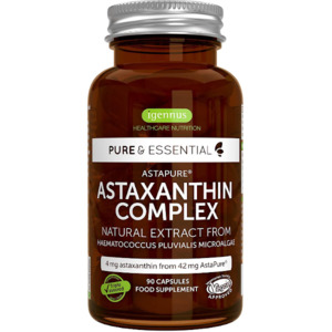 Astaxanthin: Igennus Pure & Essential Astaxanthin 90 Caps