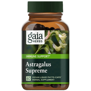 Astragalus: Gaia Herbs Astragalus Supreme 60 Caps