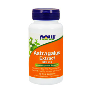 Astragalus: Now Foods Astragalus Extract 500mg 90 Caps