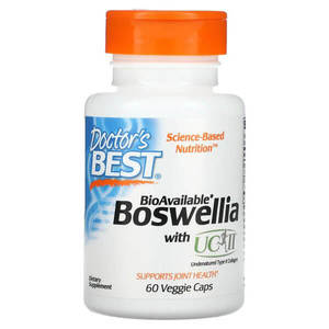 Boswellia: Doctor's Best Boswellia with UCII 60 Caps