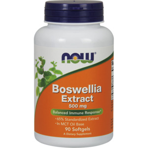 Boswellia: Now Foods Boswellia Extract 500mg 90 Softgels