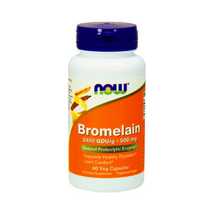 Bromelain: Now Foods Bromelain 500mg 60 Caps