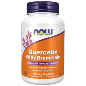 Bromelain: Now Foods Quercetin with Bromelain 120 Caps