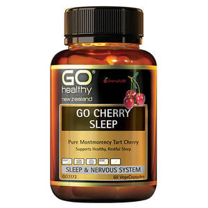 Cherry: Go Healthy Go Cherry Sleep 60 Veggie Caps