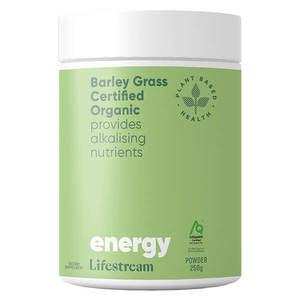 Chlorophyll: Lifestream Barley Grass Certified Organic 250g