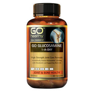 Chondroitin: Go Healthy Go Glucosamine 1-A-Day 60 Caps