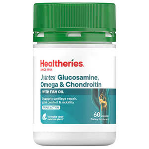 Chondroitin: Healtheries Jointex Triple Action Glucosamine, Omega & Chondroitin 60 Capsules