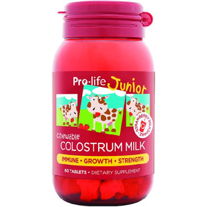 Colostrum: Pro-life Junior Colostrum Milk Chews x60