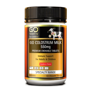 Colostrum: Go Healthy Go Colostrum Milk 550mg 120 Chewables