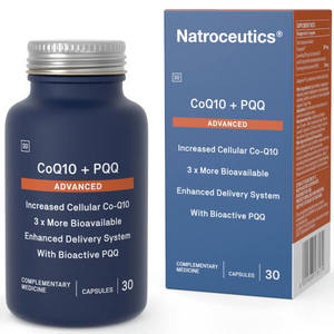 Coenzyme Q10: Natroceutics CoQ10 + PQQ Advanced 30 Caps