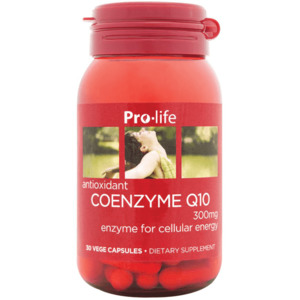 Coenzyme Q10: Pro-life Coenzyme Q10 30 Caps