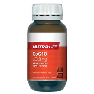 Coenzyme Q10: Nutralife CoQ10 300mg 60 Capsules