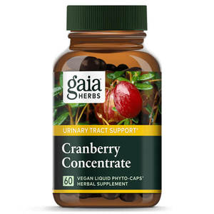 Gaia Herbs Cranberry Concentrate 60 Caps