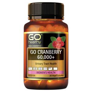 Cranberry: Go Healthy Go Cranberry 60,000+ 30 Veggie Caps