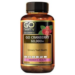 Cranberry: Go Healthy Go Cranberry 60,000+ 120 Veggie Caps