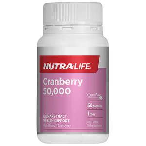 Cranberry: Nutralife Cranberry 50,000 50 Caps