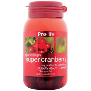 Cranberry: Pro-life Super Cranberry 30 Caps