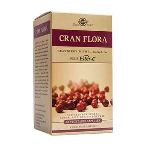 Cranberry: Solgar Cran Flora 60 Caps