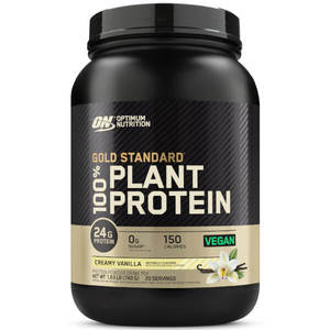 Plant Protein: Optimum Nutrition Gold Standard 100% Plant Protein 20 Serves