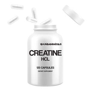 New: #Fundamentals Creatine HCL 120 Caps