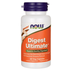 Vegan: Now Foods Digest Ultimate 60 Caps CLEARANCE Short Dated end of 04/2026