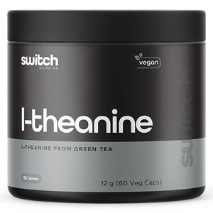 Switch Nutrition L-Theanine 60 Caps CLEARANCE Short Dated end of 04/2026