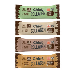 New: Chief Collagen Protein Choc Bar (12 bars)
