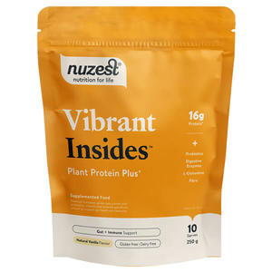 Nuzest Vibrant Insides 250g CLEARANCE Short Dated end of 04/2026